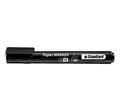 Plumón Paper Marker ST-47 Negro Blister x 1 Unidad