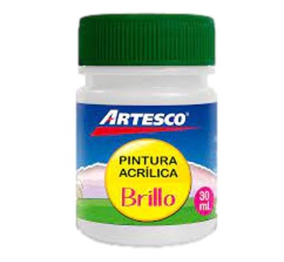 Pintura Acrílica Brillante Blanco x 30 ml