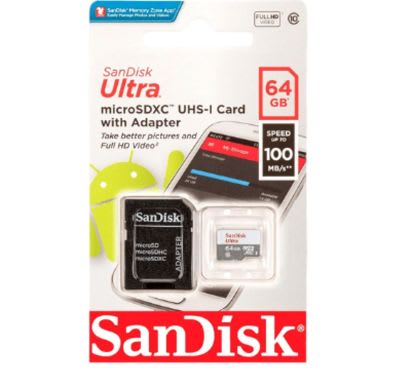 Memoria Micro SD 64GB Ultra