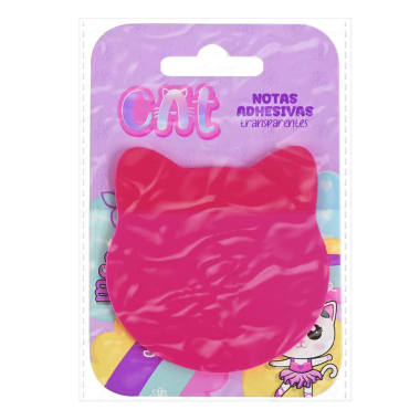 Notas Adhesivas Transparentes Cat