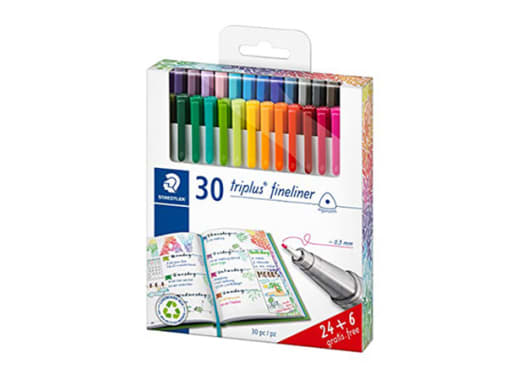 CAJA STAEDTLER FINELINER TRIPLUS 30 COLORES (334 C30P)