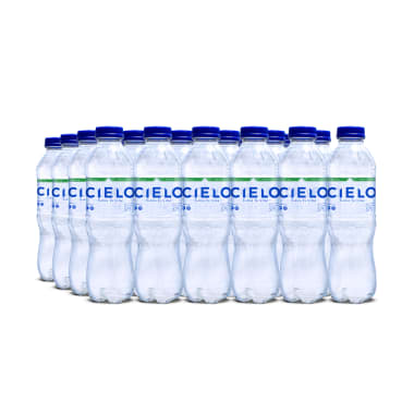 CIELO AGUA SIN GAS PET NO RETORNABLE 375 ml 24 pack