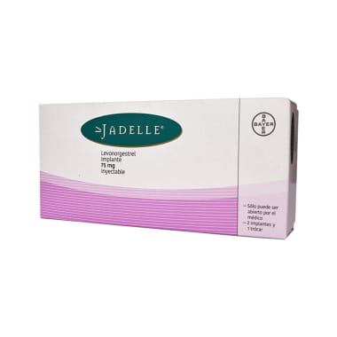 JADELLE INY. 75 MG. 2 IMPLANTES.  Levonorgestrel