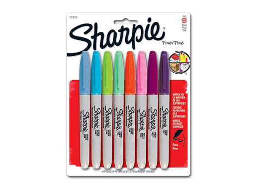 MARCADOR SHARPIE PUNTA FINA COLORES FASHION EN BLISTER X 8