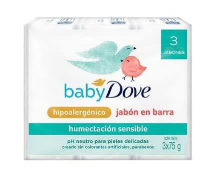 DOVE BABY SAB H SENSIVEL 16X3X75G