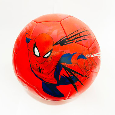 PELOTA FUTBOL SPIDERMAN TELARAÑA ROJO