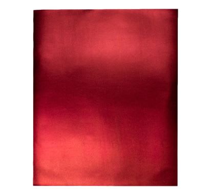 Goma Eva 50 cm x 70 cm Metálico Rojo x 1 Pliego