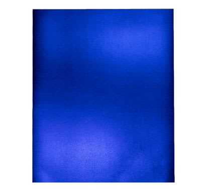 Goma Eva 50 cm x 70 cm Metálico Azul x 1 Pliego