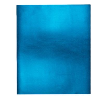 Goma Eva 50 cm x 70 cm Metálico Turquesa x 1 Pliego