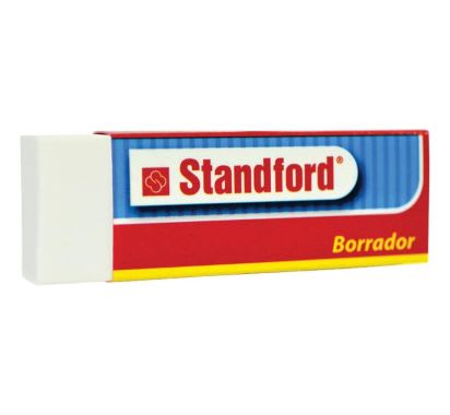 Borrador Blanco Grande Blister x 2 Unidades Standford