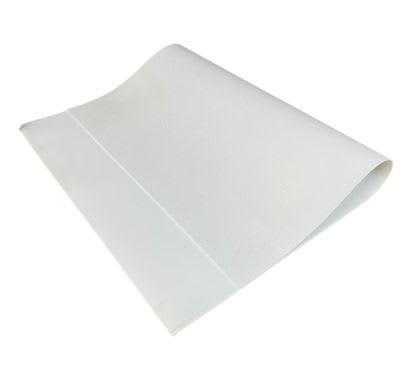 Goma Eva 50 cm x 70 cm Escarchado Blanco