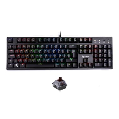 Teclado VSG Alnilam RGB Black (Sw Brown)