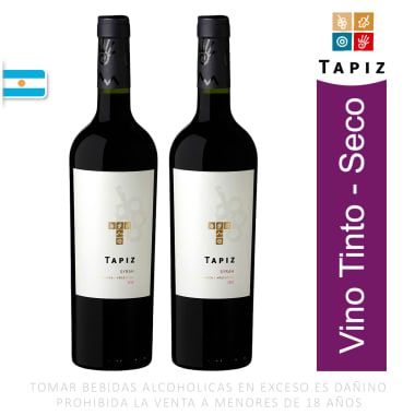 Pack 02 Vinos Tapiz Classic Syrah