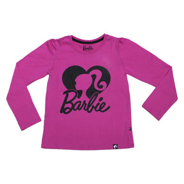 POLO NIÑA BARBIE ROSADO