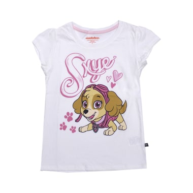 POLO MANGA CORTA NIÑA PAW PATROL MARFIL 