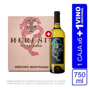 Caja  Heresie White 750Ml 750ml x 7 unidades