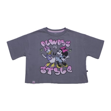 POLO  NIÑA MINNIE MOUSE GRIS