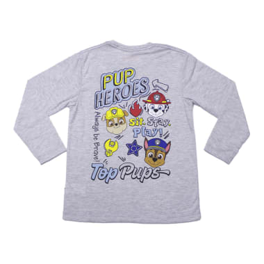 POLO MANGA LARGA NIÑO PAW PATROL HUESO JASPE