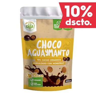 CHOCO AGUAYMANTO SIN AZUCAR X 60GR