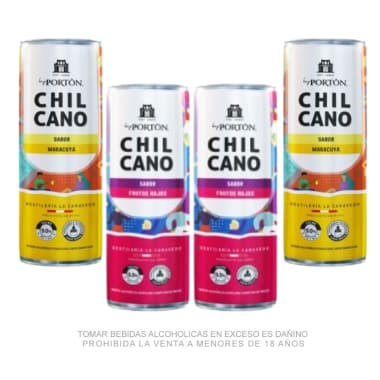 Pack Mix de 04 Chilcanos Portón 335ml