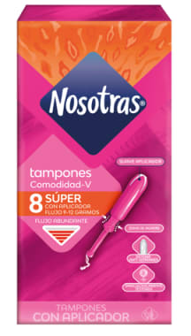 NOSOTRAS TAMPÓN SUPER CON APLICADOR CJ 8UN