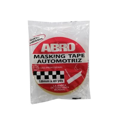 ABRO MASKING 3/4" AUTOMOTRIZ 18MM*40YDS (108UxCJ)