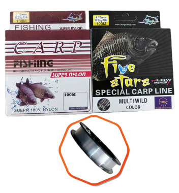 IMP HILO NYLON PESCA 0.4 100M TRANSP