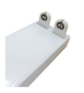 IMP LAMP P/TUBO LED DOBLE 2X18W 120CM UN LADO