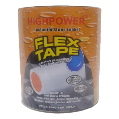 IMP CINTA FLEX TAPE TRANSPARENTE 10cmX1.5mt HP-115