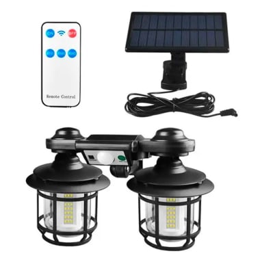 IMP FAROL SOLAR DECORATIVO P/EXTERIORES C/SENSOR