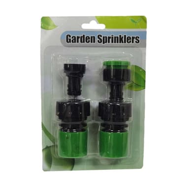 IMP JGO X 4 PZS ACOPLES PARA MANGUERA DE JARDIN