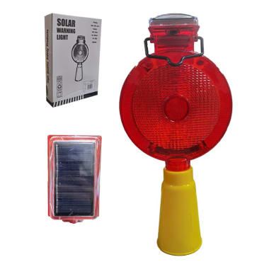 IMP LUZ ROJA GRANDE SOLAR P/CONO SEGURIDAD