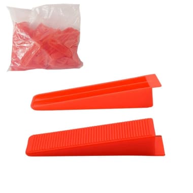 IMP NIVELADOR DE PORCELANATO PLAST. TRIAN.(100U)