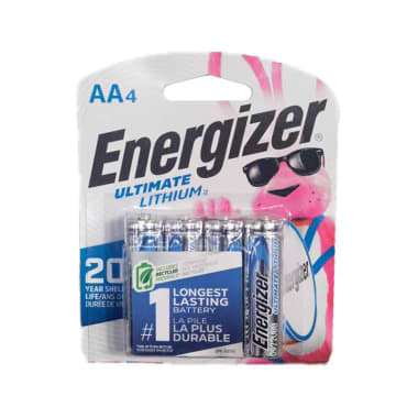 ENERGIZER PILA ULTRA LITH E91 AA4 (SETX6) (12x