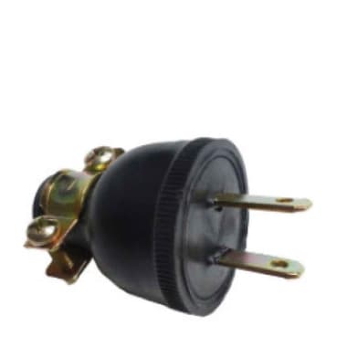 ENCHUFE RED. CAUCHO 20AMP. C/ABRAZ.