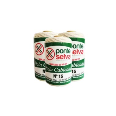 PONTE SELVA PIOLA/ALGODON 50GR. #15 TROMPO (30UXFD