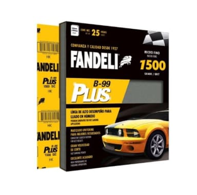 FANDELI LIJAS P/AGUA  #1500 B99 PLUS (25U)(250UxCJ