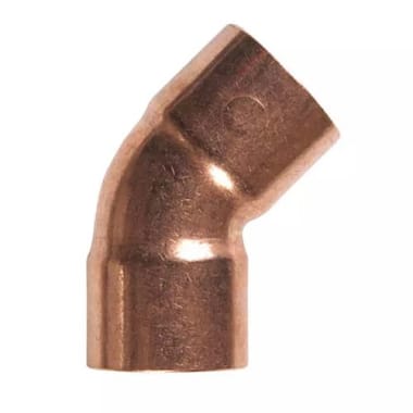 NIBCO COBRE CODO 1/2X45º SO-SO 1U (