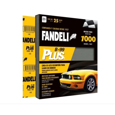 FANDELI LIJAS P/AGUA  #1000 B99 PLUS (25U)(250UxCJ