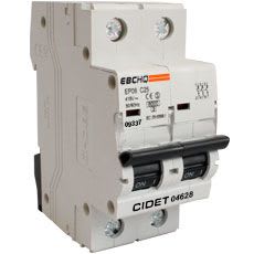 SQD BREAKER RIEL EASY9 BIPOLAR 40AMP (6UxCJ)