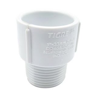 TIGRE C40 ADAPT. M 3/4" PEGA/ROSC PVC (50U)