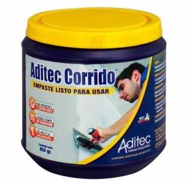 ADITEC CORRIDO EMPASTE 0.85KG (6UxCJ)