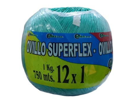 CIPL PIOLA OVILLO 12X1 - 1KG VERDE (750MT)