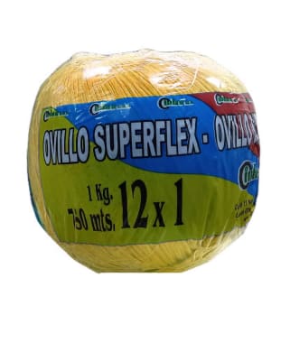 CIPL PIOLA OVILLO 12x1 - 1KG AMARILLO (750MT)