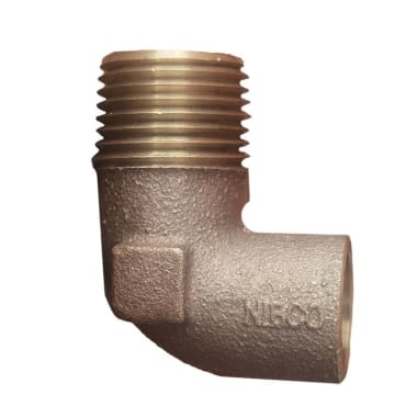 NIBCO COBRE CODO BRONCE 1/2X90º SO-HE 1U (