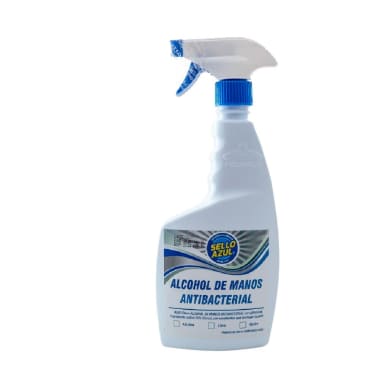 SELLO AZUL ALCOHOL ANTIBACTERIAL C/ATOM  500ML