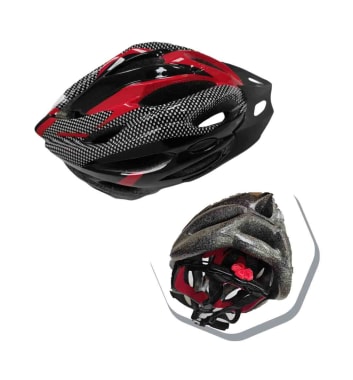 SB CASCO BICICLETA DEPORTIVO ROJO