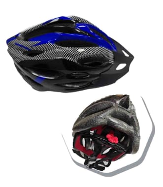 SB CASCO P/BICICLETA ULTRALIGERO EPS-PC AZUL/N