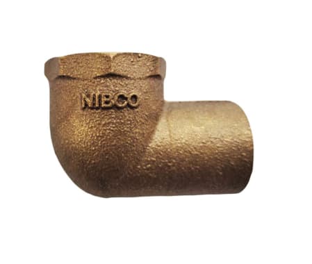 NIBCO CODO BRONCE 3/4X90º SO-HI 1U (