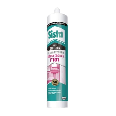 HK SISTA SILICON BLANCO BANIO-COCINA 300ML (12